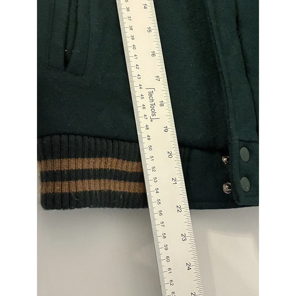 Vintage Jordache Wool Varsity Jacket Teen Girls M 12-14 Classic Retro‎ 80's 90's